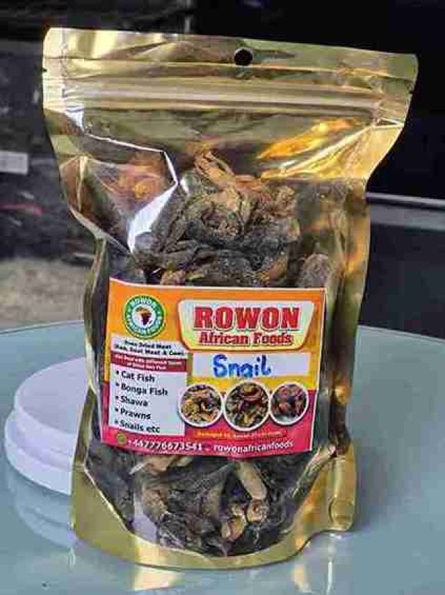 Jumbo Size - Oven Dried Snails
