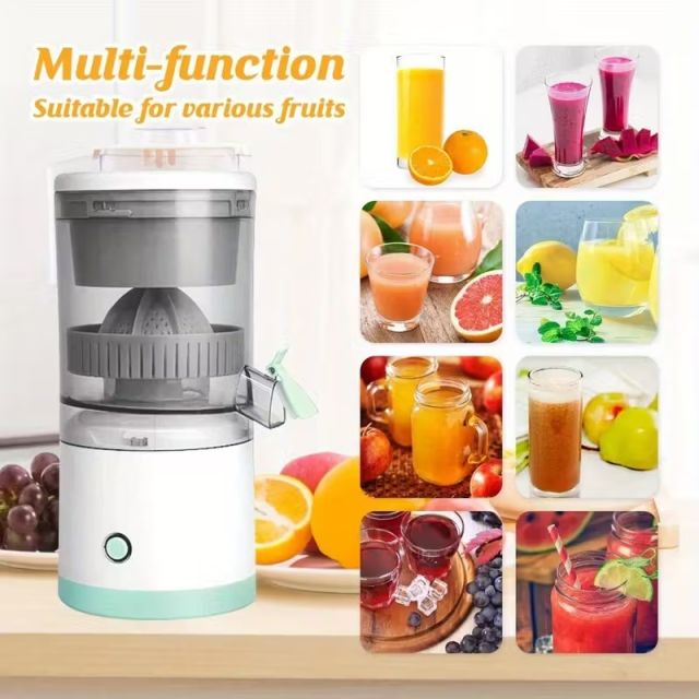 Compact USB-Powered Electric Juicer with Automatic Juice Extraction