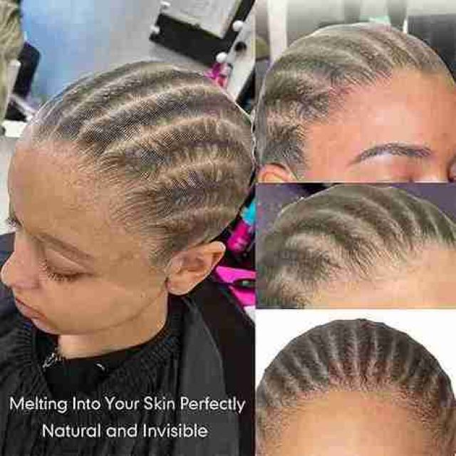 Ultra Thin HD Wig Caps for Women & Men - Invisible Nylon Stocking Caps, Sheer Nude Lace Front Wig Accessories, Braided Wigs